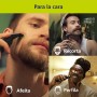Philips OneBlade Pro 360 Auténtico Barbero, afeitadora y recortadora eléctrica facial y corporal, 2x 360 cuchillas, 1x peine de