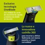 Philips OneBlade Pro 360 Auténtico Barbero, afeitadora y recortadora eléctrica facial y corporal, 2x 360 cuchillas, 1x peine de