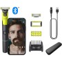 Philips OneBlade 360 Auténtico Barbero, Afeitadora y recortadora eléctrica facial y corporal Conectado, cuchilla 360, cuchilla
