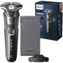 Philips Serie 5000 Afeitadora Eléctrica Hombre, Máquina de Afeitar Barba con Recortadora, 45 cuchillas, Cuida la piel, 60min de