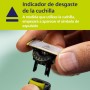 La auténtica Philips QP440/50 OneBlade 360 Cuchillas de Repuesto, para Recortador de Barba y Maquina de afeitar Hombre,