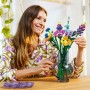 LEGO Botanical Ramo de Flores Silvestres Artificiales, Manualidades y Maquetas para Construir para Adultos, Decoración para