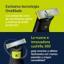 Philips OneBlade Pro 360 Barbero, afeitadora y recortadora eléctrica facial y corporal, 2 cuchillas 360º, peine de 14