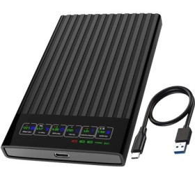Caja HDD SSD Caja SATA de 2,5 pulgadas Caja HDD USB 3.1 Cajas de disco