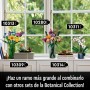 LEGO Botanical Ramo de Flores Silvestres Artificiales, Manualidades y Maquetas para Construir para Adultos, Decoración para
