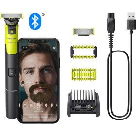 Philips OneBlade 360 Auténtica con Bluetooth, Recortadora de Barba y Corporal, Afeitadora Eléctrica Hombre, Depilación