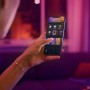 Philips Hue – Lámpara inteligente Hue Bloom, Lámpara de Mesa LED Inteligente, Luz Blanca y de Colores, Compatible con Alexa y