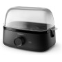 Philips Cuece huevos Serie 3000, Tamaño familiar hasta 6 huevos (blandos, medios, duros, escalfados), Fácil de limpiar, Bandeja