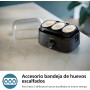 Philips Cuece huevos Serie 3000, Tamaño familiar hasta 6 huevos (blandos, medios, duros, escalfados), Fácil de limpiar, Bandeja