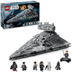 LEGO Star Wars 75394 Destructor Estelar Imperial - Juguete de Construcción de Nave con Interior Detallado -7 Minifiguras de