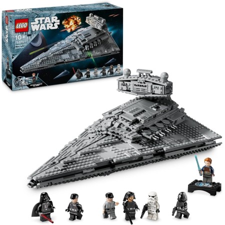 LEGO Star Wars 75394 Destructor Estelar Imperial - Juguete de Construcción de Nave con Interior Detallado -7 Minifiguras de
