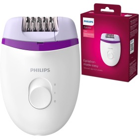 Philips Depiladora Mujer Satinelle, Compacta, 2 posiciones de velocidad, BRP275/30, Blanco