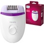 Philips Depiladora Mujer Satinelle, Compacta, 2 posiciones de velocidad, BRP275/30, Blanco