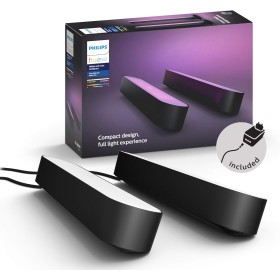Philips Hue - Kit Inicio Barras de Luz Hue Play, Luz Blanca y de Colores, Sincroniza tus luces con el contendio de tu TV y