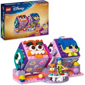 LEGO | Disney Cubos de Humor de del Revés 2 De Película Pixar, Juguete de Construcción Antiestrés sobre Emociones, Mini Muñecos