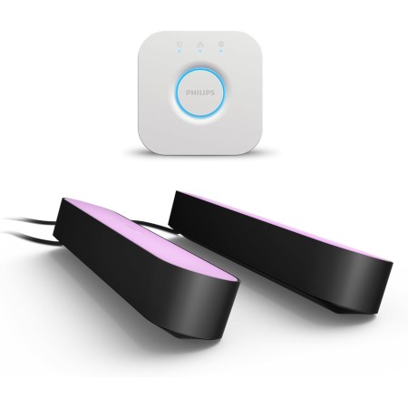 Philips Hue - Kit Inicio Barras de Luz Hue Play, Luz Blanca y de Colores, Sincroniza tus luces con el contendio de tu TV y