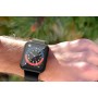 Misxi [2 Piezas] Negro PC Funda con Cristal Templado Protector de Pantalla para Apple Watch Series 9 (2023) Series 8 Series 7