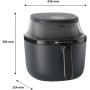 Philips Airfryer Serie 3000 4.2L, Ventana de cocción, 16 en 1 Airfryer, Tecnología RapidAir Plus, Eliminación de grasa, HomeID