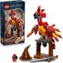 LEGO Harry Potter Fawkes: Fénix de Dumbledore - Figura de Ave Fénix de Juguete para Jugar y Exponer - Sombrero Seleccionador y