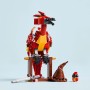 LEGO Harry Potter Fawkes: Fénix de Dumbledore - Figura de Ave Fénix de Juguete para Jugar y Exponer - Sombrero Seleccionador y