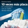 Philips Sonicare Cabezales de cepillo dental sónico estándar Original C3 Premium Plaque Defence: paquete de 4 unidades en negro