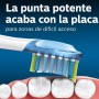 Philips Sonicare Cabezales de cepillo dental sónico estándar Original C3 Premium Plaque Defence: paquete de 4 unidades en negro