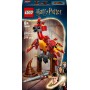 LEGO Harry Potter Fawkes: Fénix de Dumbledore - Figura de Ave Fénix de Juguete para Jugar y Exponer - Sombrero Seleccionador y