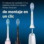 Philips Sonicare Cabezales de cepillo dental sónico estándar Original C3 Premium Plaque Defence: paquete de 4 unidades en negro