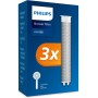 Philips Water Alcachofa de ducha con filtro – Filtro de repuesto 3 PACK, elimina eficazmente el cloro y otras partículas