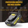 Batería 3Ah para Dewalt Batterie 18V: Batería Li-Ion Compatible DCB200 DCB180 DCB181 DCB182 DCB184 DCB201