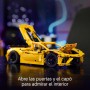 LEGO Technic Chevrolet Corvette Stingray Kit de Maqueta de Coche Deportivo de Juguete, Vehículo con Puertas y Capó Que se Abren,