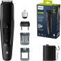 Philips Barbero Serie 5000 BT5515/15 - Recortadora de barba con 40 posiciones de longitud, resistente al agua y cuchillas