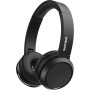 Philips H4205BK/00 Auriculares inalámbricos Bluetooth, On Ear Bass Boost, 29 Horas de autonomía, Función de Carga rápida,