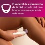 Philips Afeitadora de Mujer Serie 6000, 4 accesorios, Incluye Guante Exfoliante, Peine Guia y Cepillo de Limpieza, BRP136/00,