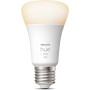 Philips Hue - Bombilla led inteligente, casquillo E27, Luz cálida regulable, 9W - 800 lumens, Bluetooth, Compatible con Zigbee y
