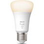 Philips Hue - Bombilla led inteligente, casquillo E27, Luz cálida regulable, 9W - 800 lumens, Bluetooth, Compatible con Zigbee y