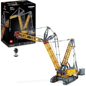 LEGO 42146 Technic Set Grúa sobre Oruga Liebherr LR 13000, Construye el Vehículo teledirigido definitivo con Control+ App,