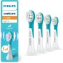Philips Sonicare for Kids Cabezales de cepillo dental sónico Original Compact para niños a partir de 3 años: paquete de 4