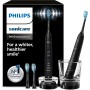 Philips Sonicare DiamondClean 9000 cepillo dental eléctrico, paquete doble, cepillo dental sónico con aplicación, sensor de