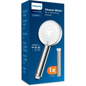 Philips Alcachofa de ducha con filtro, elimina eficazmente el cloro y otras partículas grandes, tres modos de pulverización,