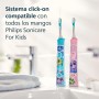 Philips Sonicare for Kids Cabezales de cepillo dental sónico Original Compact para niños a partir de 3 años: paquete de 4