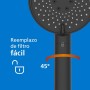 Philips Alcachofa de ducha con filtro, elimina eficazmente el cloro y otras partículas grandes, tres modos de pulverización,