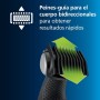 Philips BG3027/03 Afeitadora Corporal Masculina, Bodygroom Serie 3000, Impermeable, con 3 Peines-guía, 60 min de Autonomía,