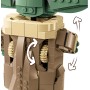 LEGO Star Wars 75403 Grogu con Aerocuna, Figura Articulada de Baby Yoda de Juguete y Minifigura, Decoración de Habitación