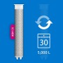 Filtro de agua para ducha Philips, Protege tu piel y tu cabello, Elimina eficazmente el cloro y otras partículas grandes, Tres