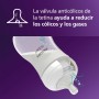 Philips Avent Tetina de biberón Natural Response: 2 tetinas de biberón de flujo 1 para recién nacidos, a partir de 0 meses, sin