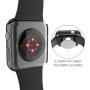 Misxi [2 Piezas] Funda con Cristal Templado Protector de Pantalla para Apple Watch Series 9 Series 8 Series 7 45mm, HD PC