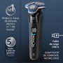 Philips Serie 7000 Afeitadora Eléctrica Hombre, Máquina de Afeitar Barba con Recortadora, 45 cuchillas, 60min de uso, En Seco y