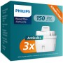 Philips Water Cartuchos de filtro de agua de repuesto Filtración Avanzada, pack de 6 filtros, compatible con Brita, reduce los
