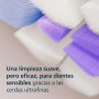 Philips Sonicare S2 Sensitive, cabezales de cepillo dental de repuesto originales, blanco, paquete de 2, HX6052/87